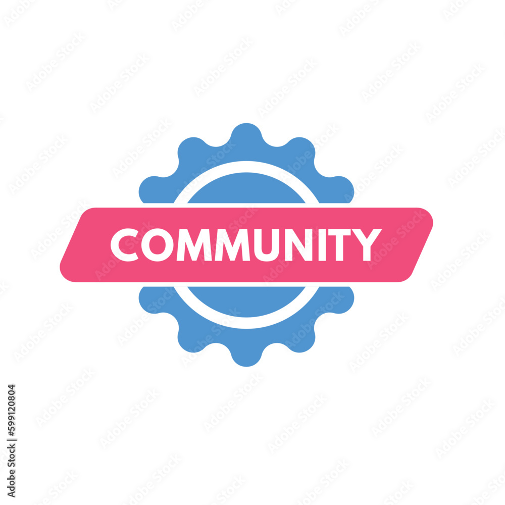 Community text Button. Community Sign Icon Label Sticker Web Buttons Community text Button. Community Sign Icon Label Sticker Web Buttons