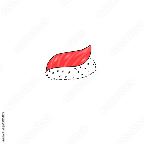 Fresh Japanese Tuna Sushi