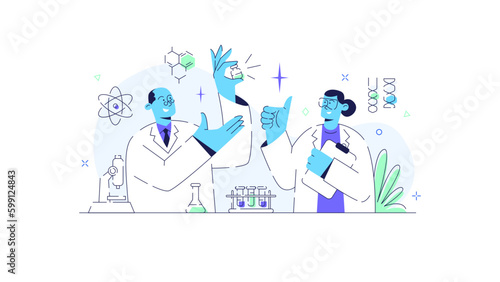 MedTech Medical Health Technology Illustration Doctor Patient Disease Hospital Clinic Nurse Medicine Ambulance XRay examination Check Treatment Covid-19 Sufferer Vaccine Smartwatch Consultation Online