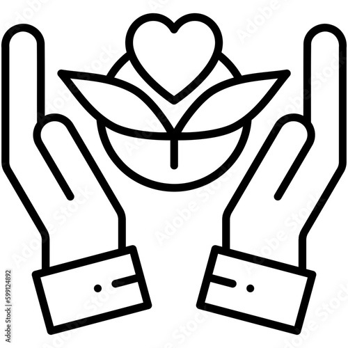Eco friendly Icon. Bpa Free Biodegradable Symbol. Line Icon Vector Stock