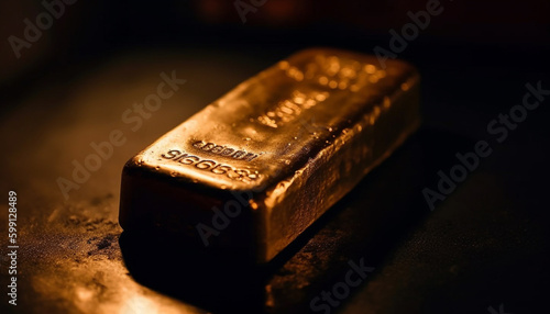 Christianity wealth in gold, a success story generated by AI