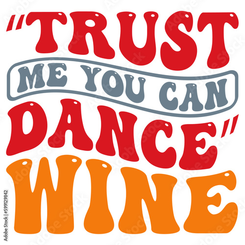 Retro Wine T-shirt Design, Vector