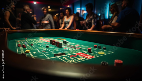 Men and women enjoy casino addictive excitement generated by AI