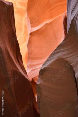 Antelope Canyon, terra-cotta color