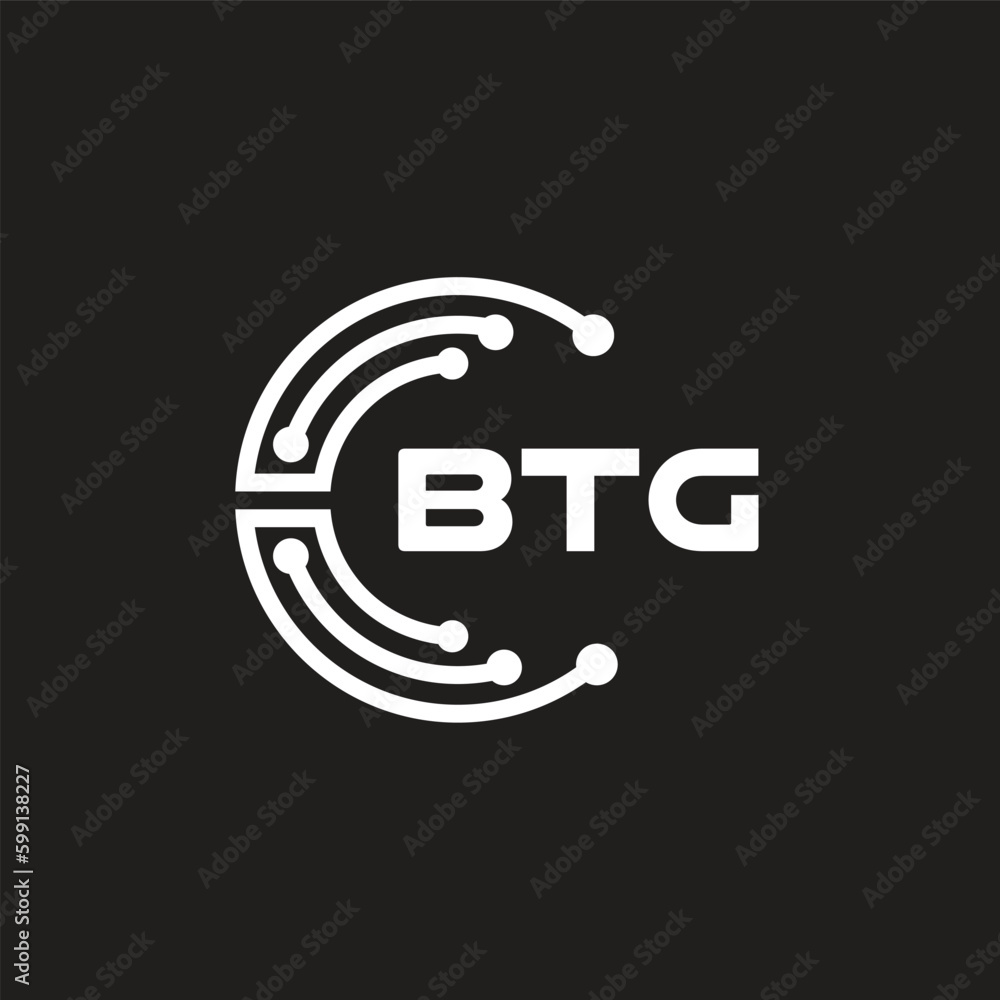 BTG letter technology logo design on black background. BTG creative initials letter IT logo concept. BTG setting shape design.
BTG letter technology logo design on black background. BTG creative initials letter IT logo concept. BTG setting shape design.