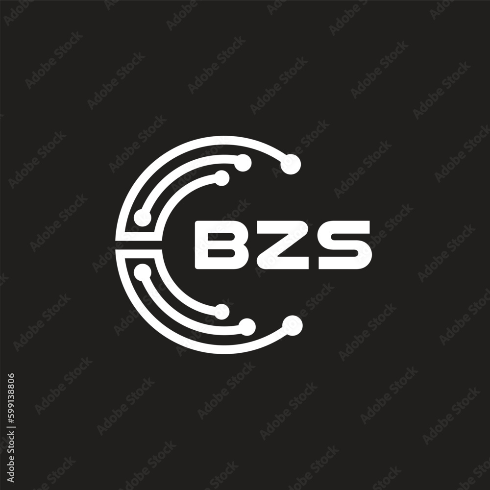 BZS letter technology logo design on black background. BZS creative initials letter IT logo concept. BZS setting shape design.
BZS letter technology logo design on black background. BZS creative initials letter IT logo concept. BZS setting shape design.