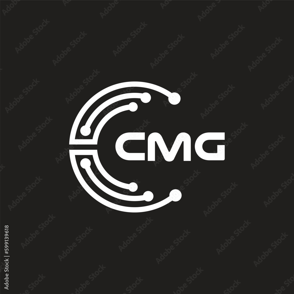 CMG letter technology logo design on black background. CMG creative initials letter IT logo concept. CMG letter design.
CMG letter technology logo design on black background. CMG creative initials letter IT logo concept. CMG letter design.