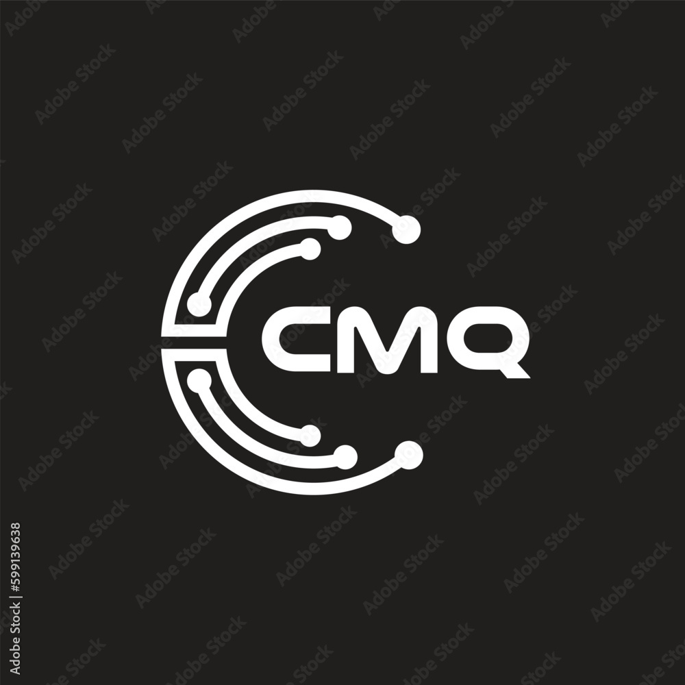 CMQ letter technology logo design on black background. CMQ creative initials letter IT logo concept. CMQ letter design.
CMQ letter technology logo design on black background. CMQ creative initials letter IT logo concept. CMQ letter design.
