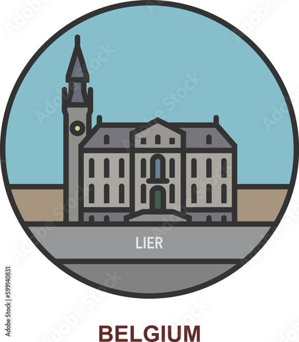 Lier. Cities and towns in Belgium
