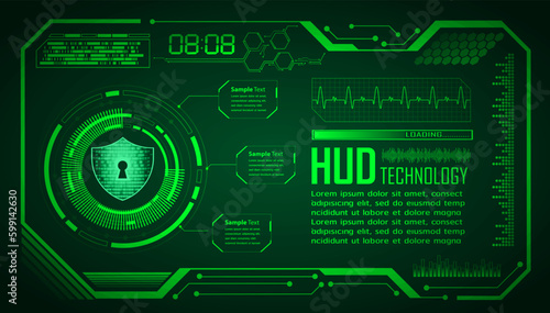 hud Padlock digital security