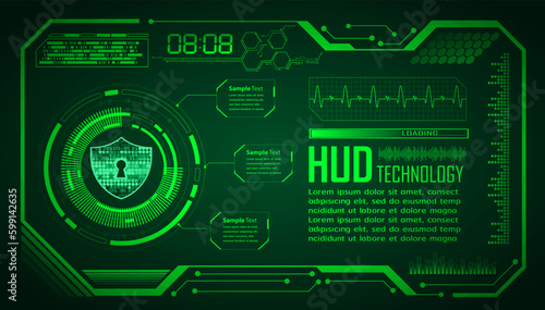 hud Padlock digital security