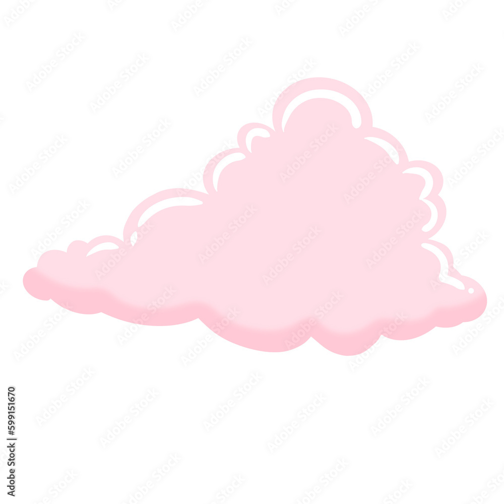 Pink cloud. Pink cloud.