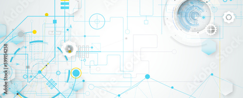 abstract futuristic fade computer technology business background