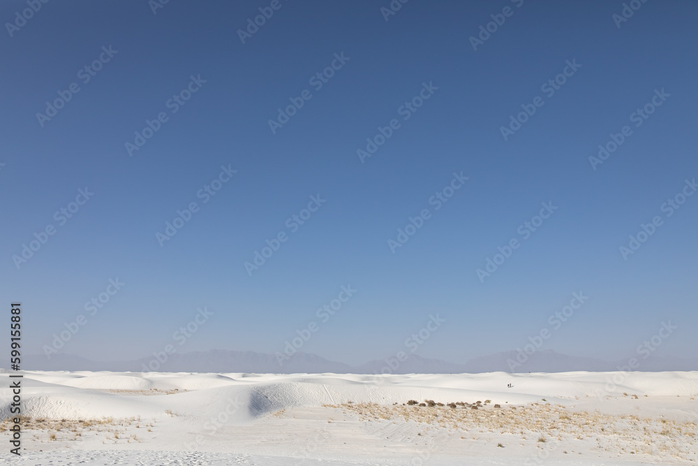 Landscape of White Sands National Park