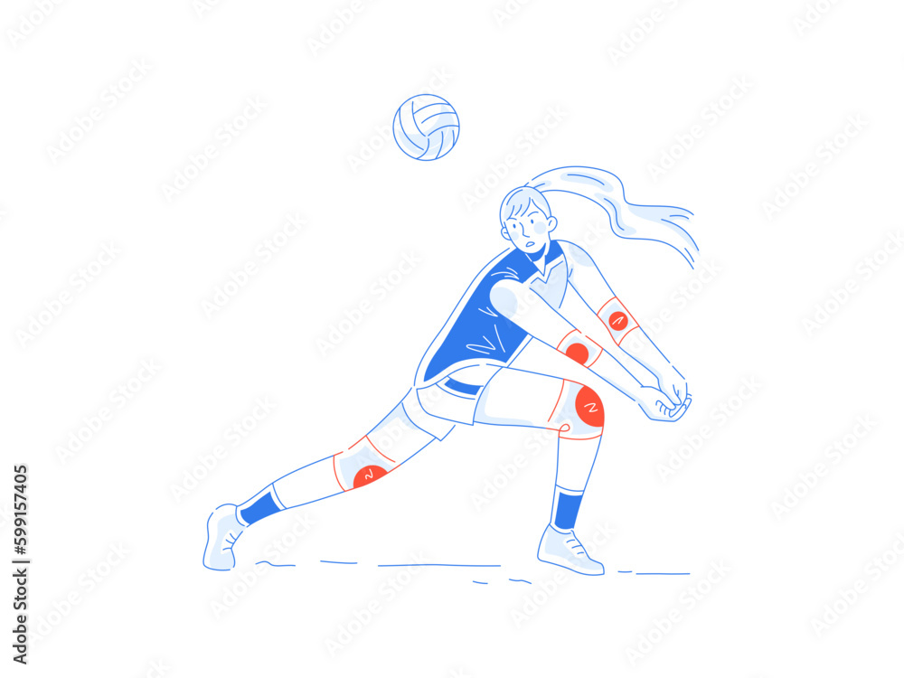 Obraz premium Sports and Athletics Illustration Set Snowboarding Climbing Boxing Horse Racing Hockey Volleyball Football Basketball Tennis Swimming Archery Skiing Exercise Outdoor Activity Healthy Lifestyle Hobby