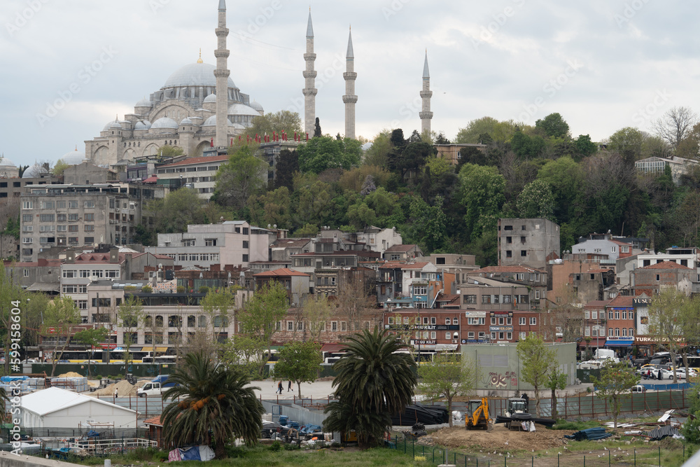 Obraz premium Istanbul, Süleymaniye, mosque