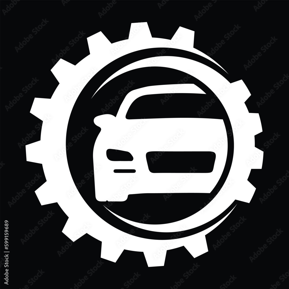 Off-road Rally Car logo vector illustration for car repair, dealer, garage and service icon vector Off-road Rally Car logo vector illustration for car repair, dealer, garage and service icon vector