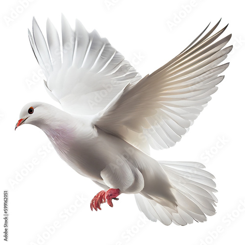 dove on a transparent background (PNG). AI-generated. © I LOVE PNG