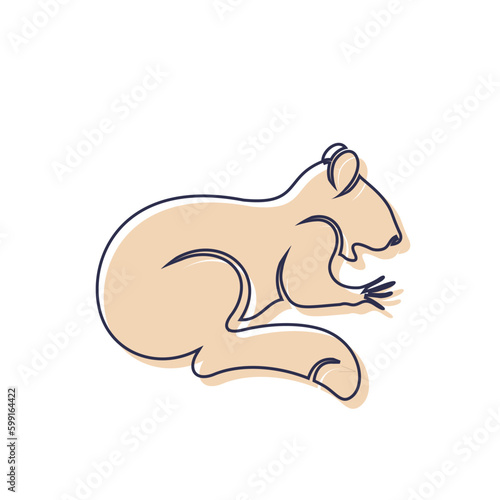 squirrel animal icon
