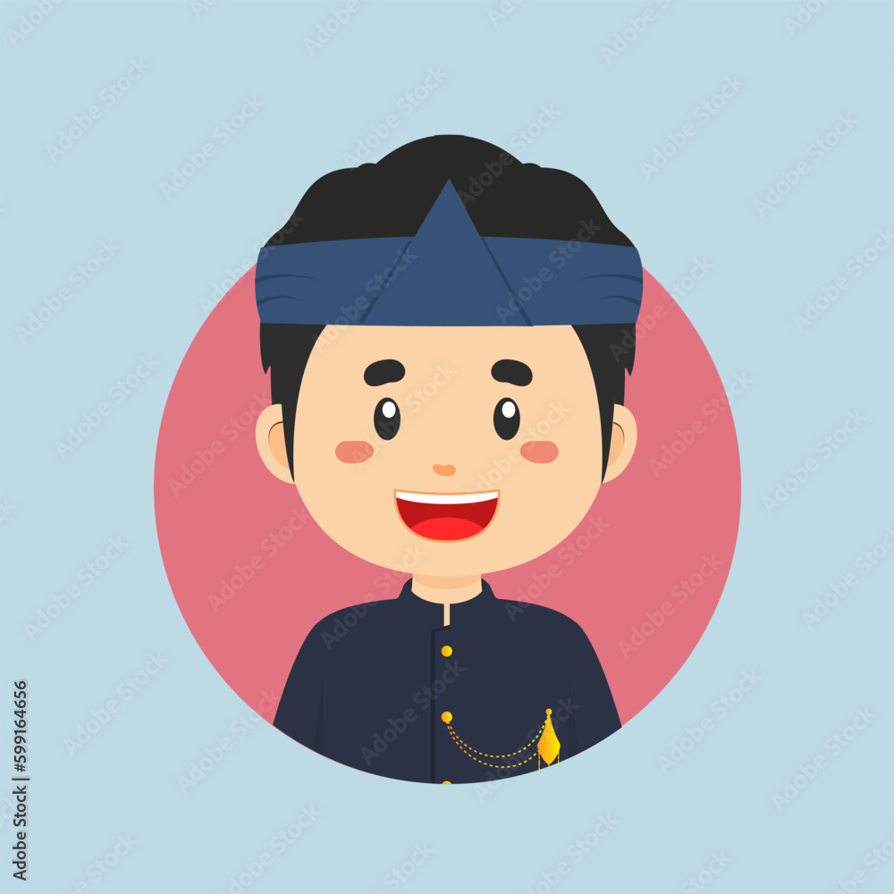 Avatar of a West Java Indonesian Character