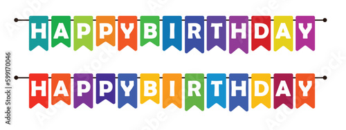 Happy birthday vector transparent background	