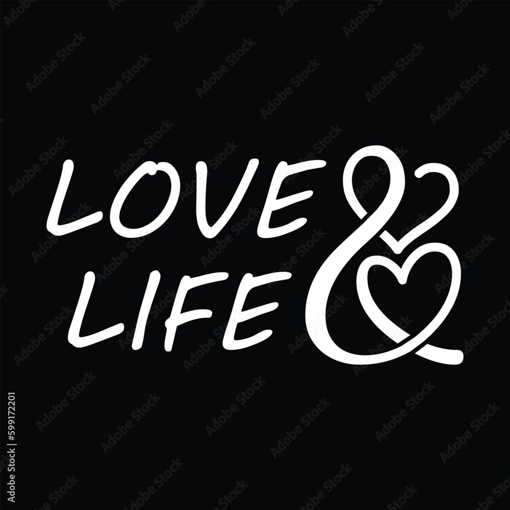 Symbols of love is life icon vector Symbols of love is life icon vector