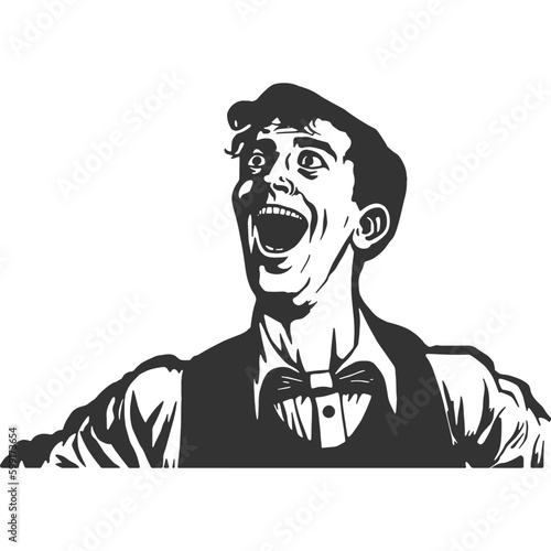 Odd Inventors Vintage Illustration Vector