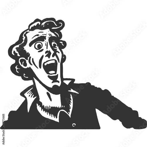 Odd Inventors Vintage Illustration Vector
