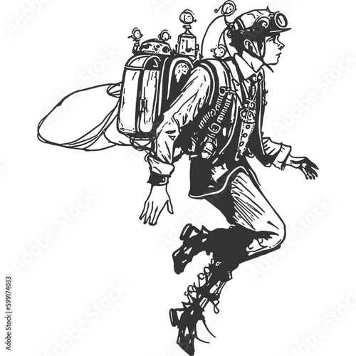 Unknown Odyssey Vintage Illustration Vector