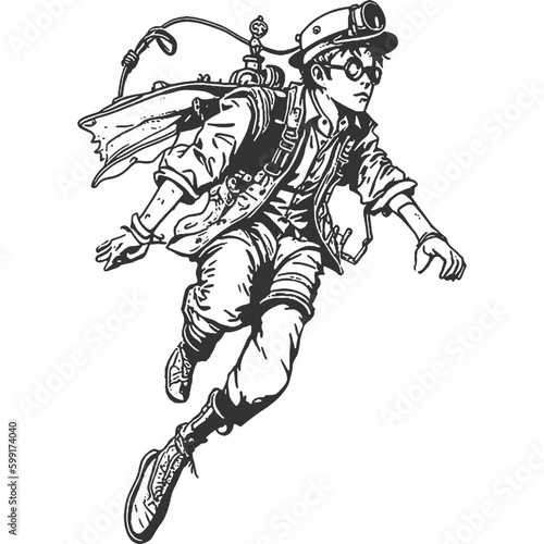 Unknown Odyssey Vintage Illustration Vector