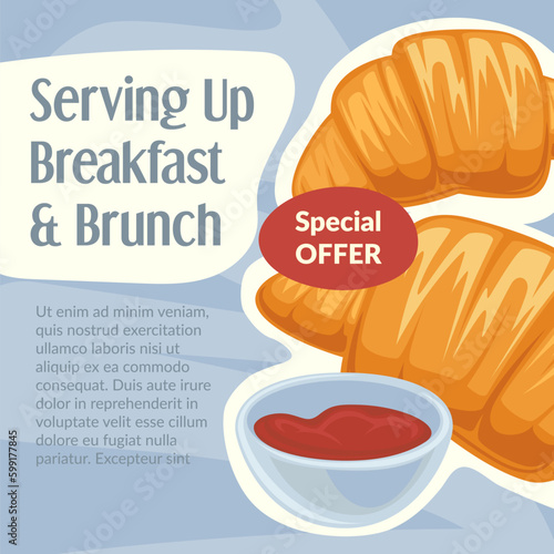 Serving up breakfast and brunch, special offer