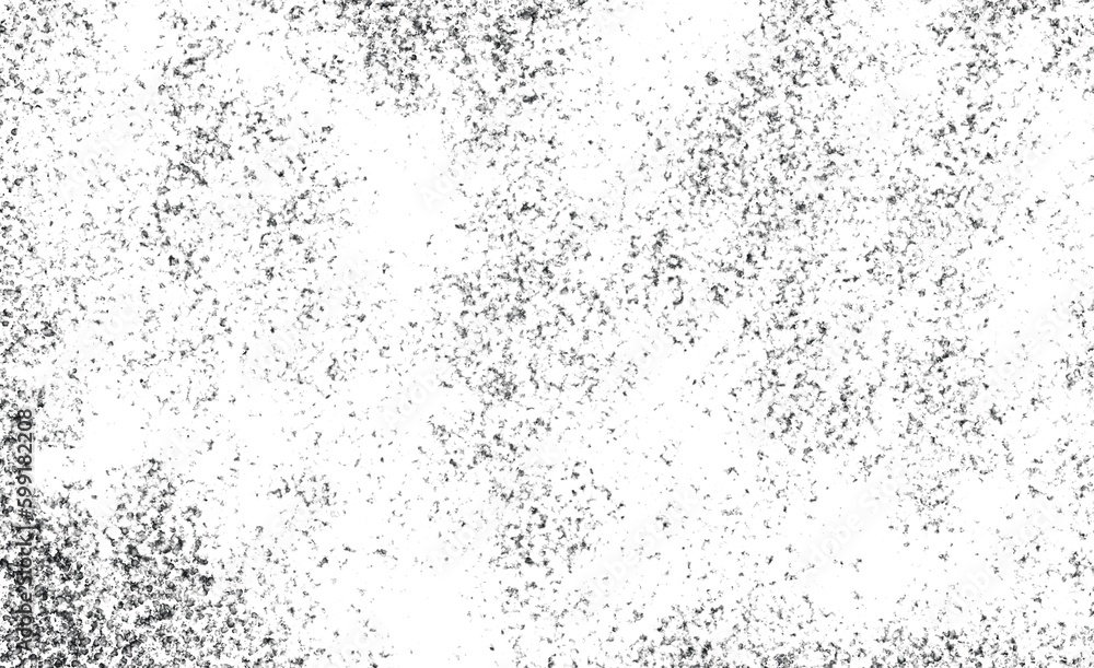 Dark Messy Dust Overlay Distress Background. Easy To Create Abstract Dotted, Scratched, Vintage Effect With Noise And Grain