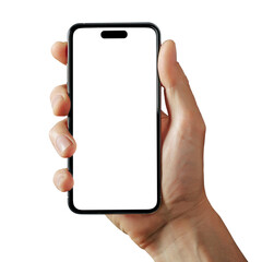 a phone iphone on a transparent background in PNG format