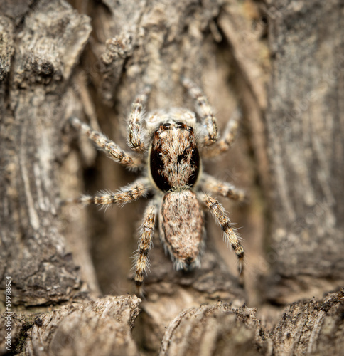 Jumping Spider on a Tree