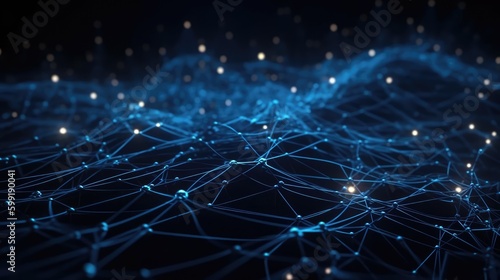 Abstract technolgy texture background made with generative ai