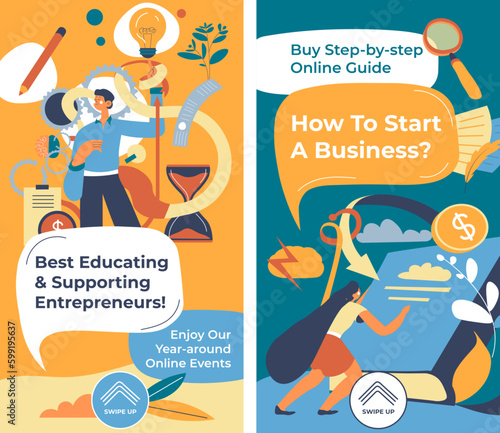 Best educating and supporting entrepreneurs banner