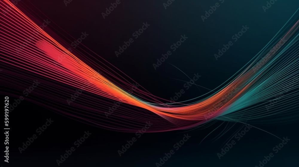 Abstract gradient mesh background, generative ai Abstract gradient mesh background, generative ai