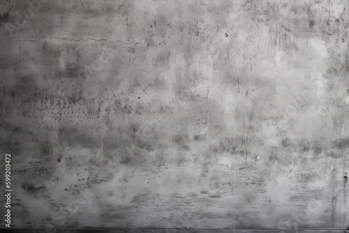 Cement gray background, materials texture. Generative ai.