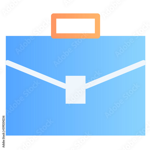 The bag icon represents a symbol of mobility and convenience, perfect for e-commerce websites or online marketplaces