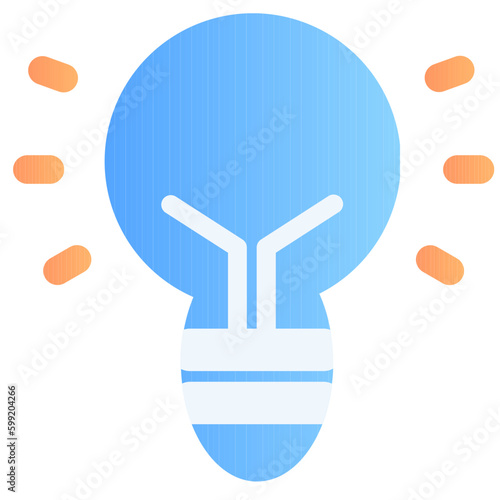 The Idea icon represents creativity or innovation, commonly used in brainstorming or idea-sharing apps
