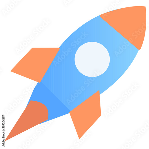 The Startup icon represents a new business venture, commonly used in entrepreneurship or business-related software
