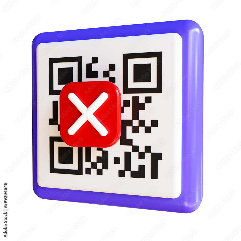 Scanning QR code, QR code verification, download page of the mobile ...