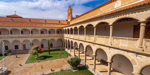 Palace of Juan II, Convent of Nuestra Señora de Gracia, Madrigal de las Altas Torres, Ávila, Castile Leon, Spain, Europe photo