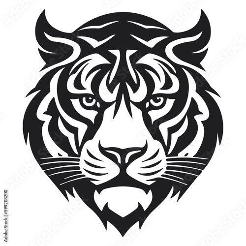 tiger head tattoo