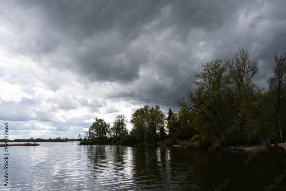 Unwetter am Beetzsee