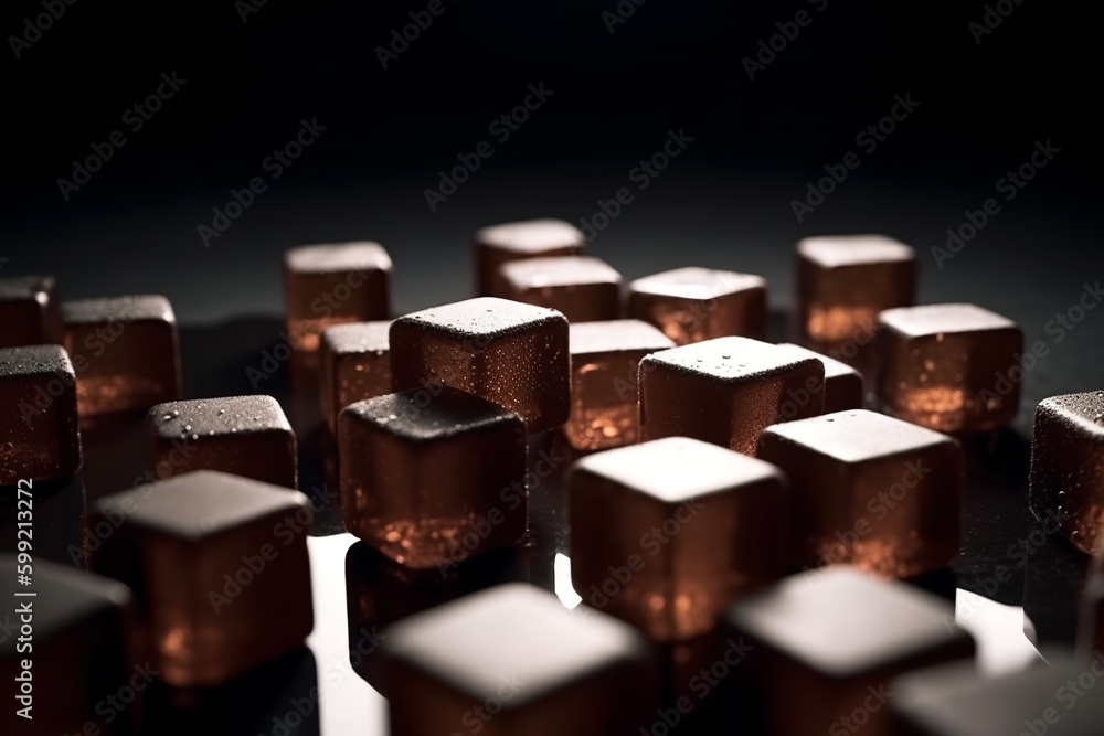 chocolate bar on black table chocolate bar on black table