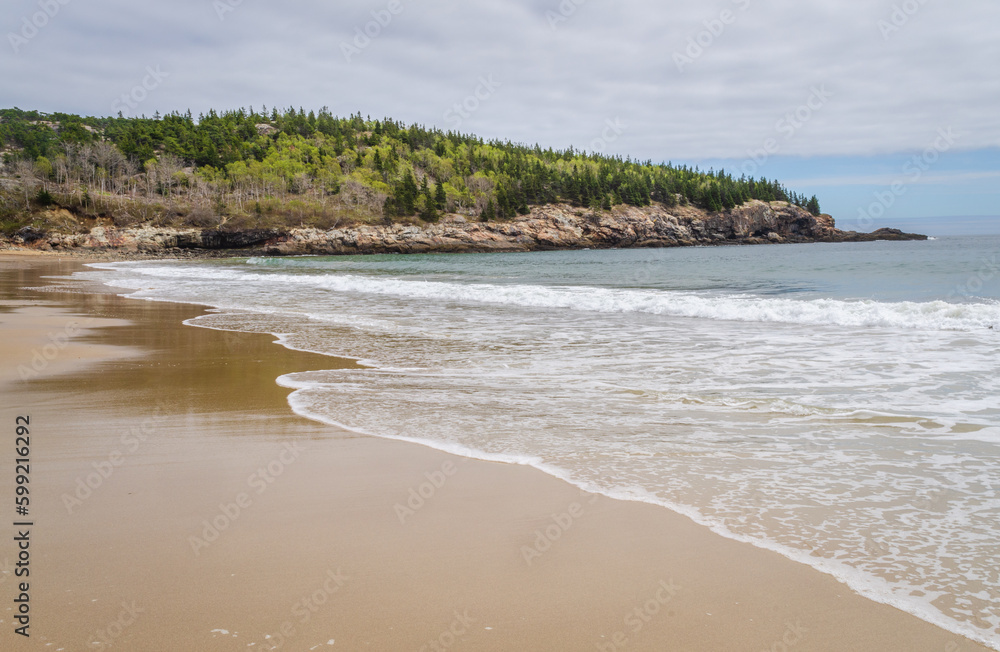 Sandy Beach at Acadia National Park