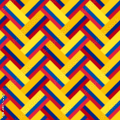 colombian flag pattern. motif background. vector illustration