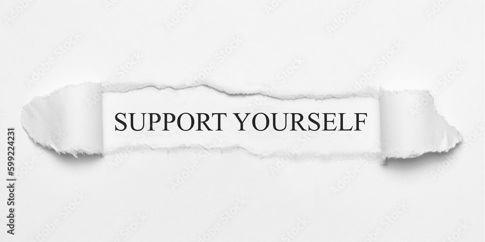 Obraz premium support yourself