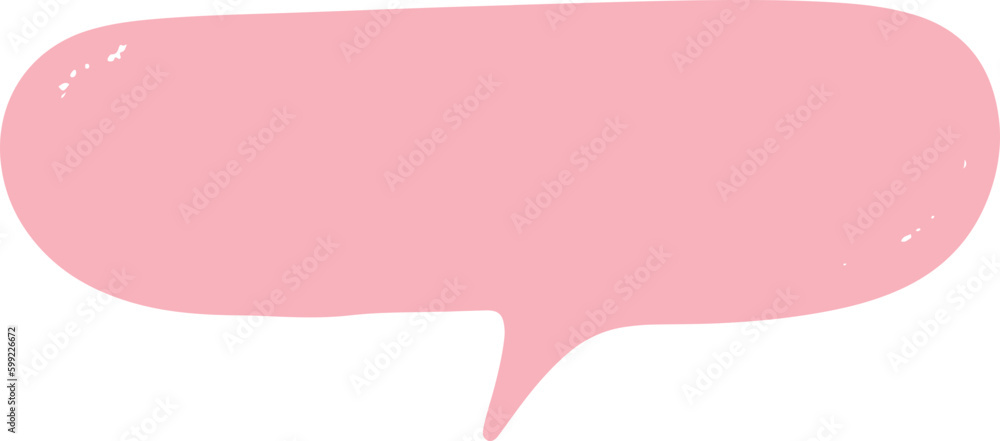 Speech bubble message design illustration Speech bubble message design illustration